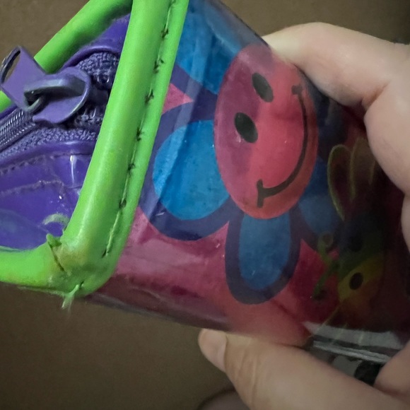 RARE HTF Lisa Frank smiley binder shiny - Picture 4 of 6